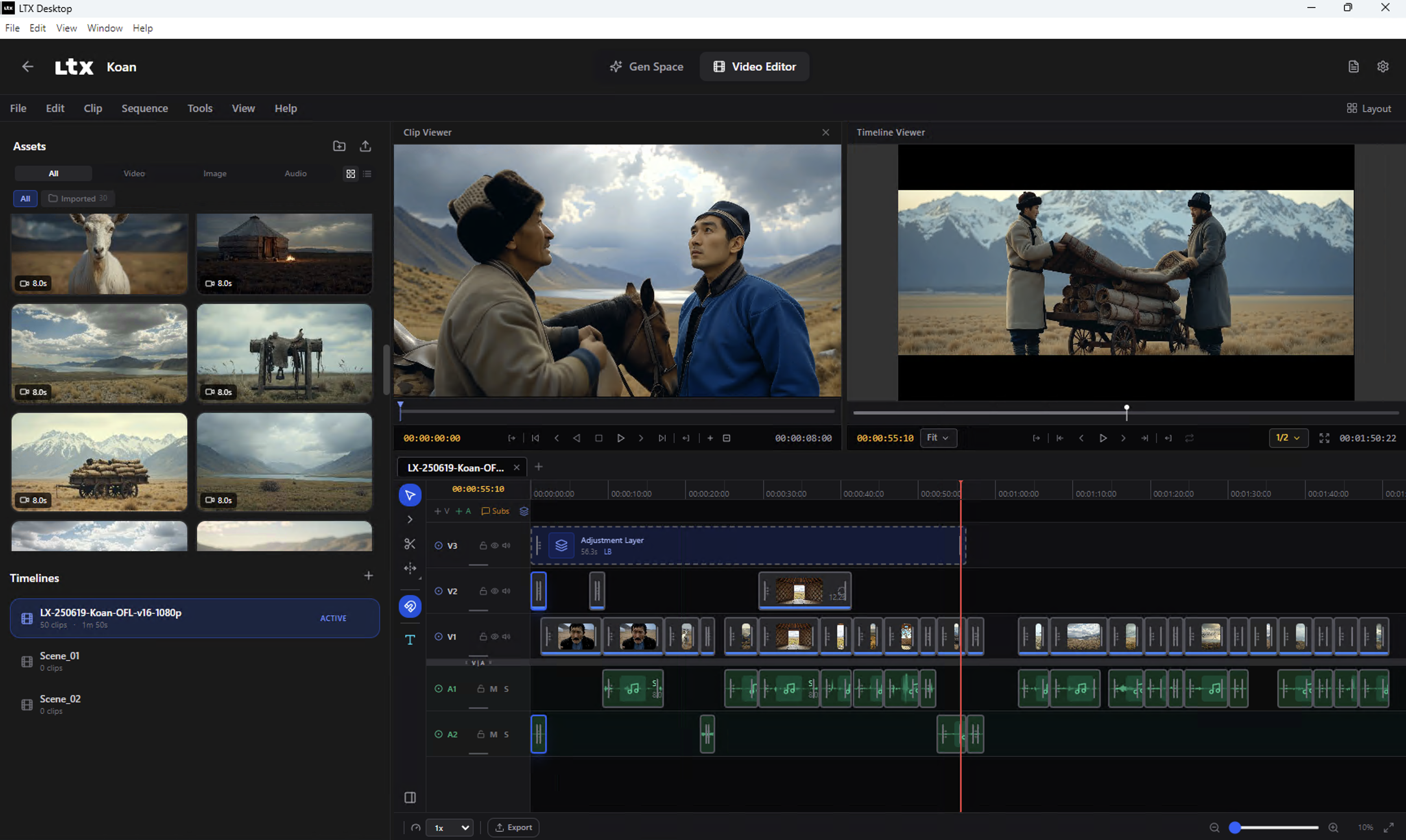 Video Editor Interface